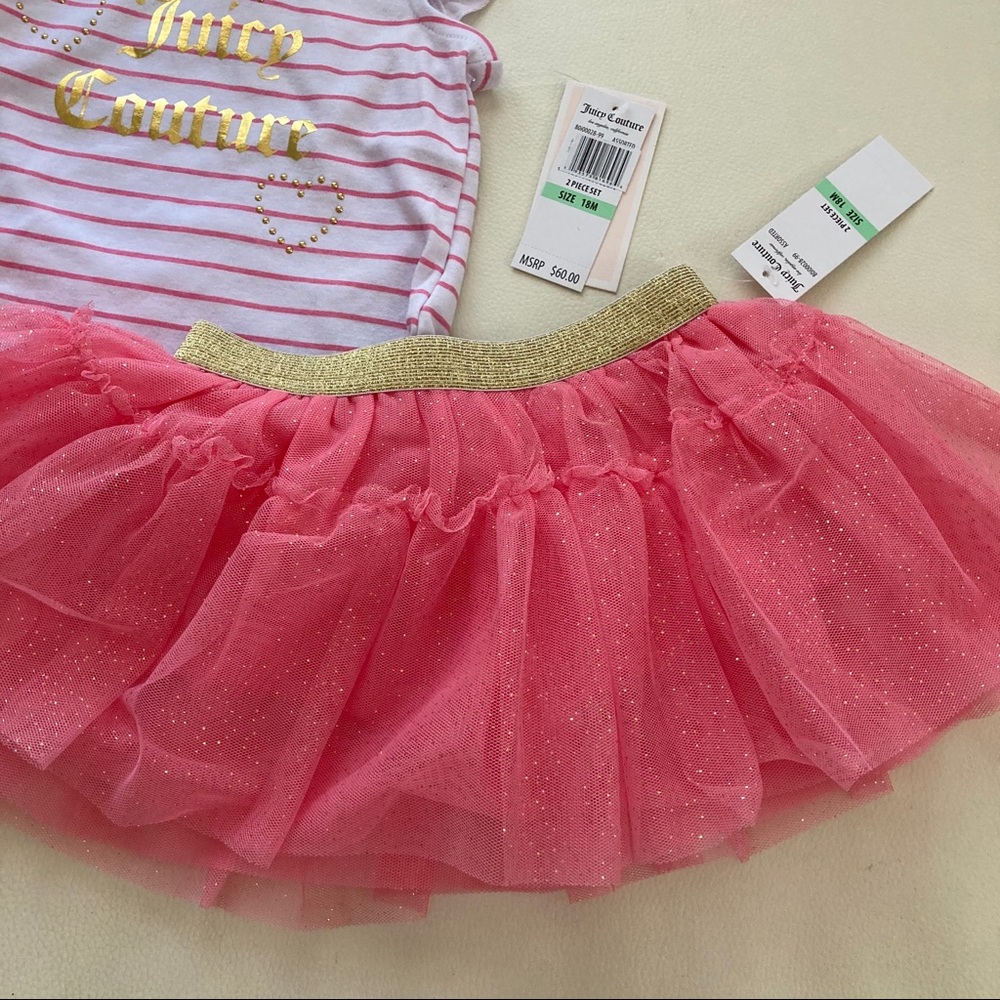Juicy couture cute tutu skort set 2183 - Picture 3 of 6